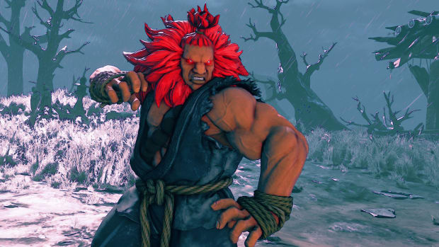 Akuma in Street Fighter 5